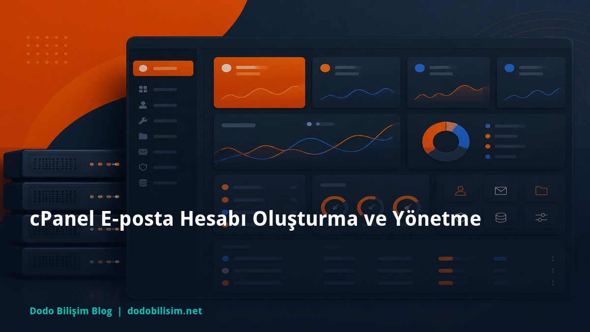 cPanel E-posta Hesabı Oluşturma ve Yönetme