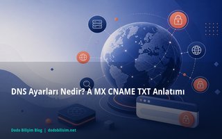 DNS Ayarları Nedir? A MX CNAME TXT Anlatımı