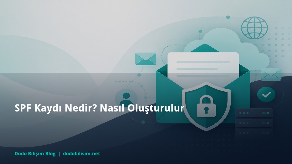 SPF Kaydı Nedir? Nasıl Oluşturulur